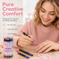 💅 LIMITED-TIME 50% OFF ✨ 24-Color Dual-Tip Nail Art Pens — Fine Tip & Brush Tip, Quick-Dry