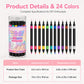 🆕NEW ARRIVAL 50% OFF!💅🎨 24 colors, 12 pens, endless nail art — fine tip for details, brush tip for fills. Smooth flow, quick-dry, and long-lasting. DIY manicures just got a serious upgrade. ✨