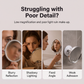 ⏰LIMITED-TIME 50% OFF! 🔍💡 Stop squinting in bad bathroom light — this 10x magnifying mirror with LED ring shows every detail. Suction-cup mount, no drilling. Flawless makeup, every time. ✨