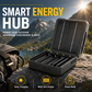 🎉 2026 Sale — Over 29,000 Sold! ☀️🔋 Charge up to 4 lithium batteries with solar power — 26650, 21700, 18650, and more. USB output for devices, built‑in LED, and ready for camping, travel, or emergencies. 🏕️