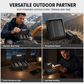 🎉 2026 Sale — Over 29,000 Sold! ☀️🔋 Charge up to 4 lithium batteries with solar power — 26650, 21700, 18650, and more. USB output for devices, built‑in LED, and ready for camping, travel, or emergencies. 🏕️
