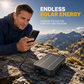 🎉 2026 Sale — Over 29,000 Sold! ☀️🔋 Charge up to 4 lithium batteries with solar power — 26650, 21700, 18650, and more. USB output for devices, built‑in LED, and ready for camping, travel, or emergencies. 🏕️