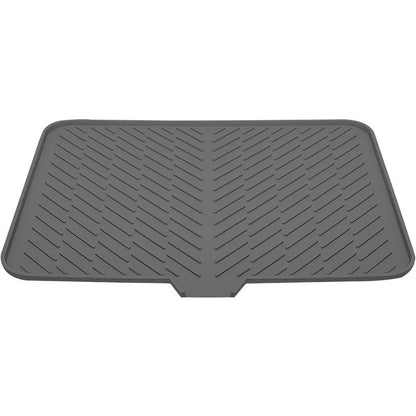 🔥🔥HOT SALE 50% OFF! 🍽️💧 Stop using dish towels that soak through — this silicone drying mat channels water straight to the sink. Large, heat-resistant, and easy to clean. Counter stays dry. 🌊