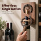 🍷 LIMITED-TIME 50% OFF 🏡 Rustic Horseshoe Wine Opener — Wall-Mounted, Lever Action, Effortless
