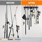 🎉 2026 Sale — Over 11,000 Sold! 🎣🔧 Wall‑mounted fishing rod holder — snap in, lock tight, and protect your rods. Modular, drill‑free, and UV‑safe rubber grips. 🏠