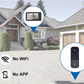 🆕NEW ARRIVAL 50% OFF! 🎁📹 Wireless video doorbell with a 7-inch screen — no WiFi, no app, just plug in and see who's at the door. 170° wide view, two-way audio, and weatherproof. 🏠