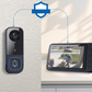 🆕NEW ARRIVAL 50% OFF! 🎁📹 Wireless video doorbell with a 7-inch screen — no WiFi, no app, just plug in and see who's at the door. 170° wide view, two-way audio, and weatherproof. 🏠