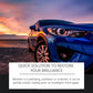 🔥HOT SALE 50% OFF! 🚗💡 Cloudy headlights? No removal needed — this restorer wipes on clear, dries fast, and blocks UV. Brighter nights, safer drives. ✨