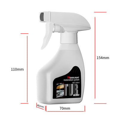 🔥HOT SALE 50% OFF! 🚗💡 Cloudy headlights? No removal needed — this restorer wipes on clear, dries fast, and blocks UV. Brighter nights, safer drives. ✨