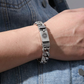 🎉 2026 Sale — Over 23,000 Sold! 🤙✨ Six‑syllable mantra bracelet — protection, peace, and masculine style in one. Retro silver finish, dual‑chain design, and a meaningful symbol you'll wear every day. 🛡️