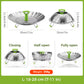 🔥HOT SALE 50% OFF! 🥦🍲 Stop juggling pots and strainers — this expandable steamer basket fits any pot, folds flat for storage, and steams everything from veggies to dumplings. 304 stainless, no rust, no fuss. ✨