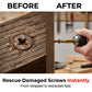 🔥HOT SALE 50% OFF! 🔧⛏️ Stripped screw ruining your project? This 22‑piece extractor set bites in and backs it out — fast, easy, and frustration‑free. No more drilling nightmares. ✨