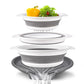 🎉 2026 Sale — Over 12,000 Sold! 🥗🍝 3 collapsible colanders, one draining base — rinse, drain, and store without the cabinet clutter. Compact, colorful, and ready for any meal. 🏠