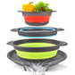 🎉 2026 Sale — Over 12,000 Sold! 🥗🍝 3 collapsible colanders, one draining base — rinse, drain, and store without the cabinet clutter. Compact, colorful, and ready for any meal. 🏠