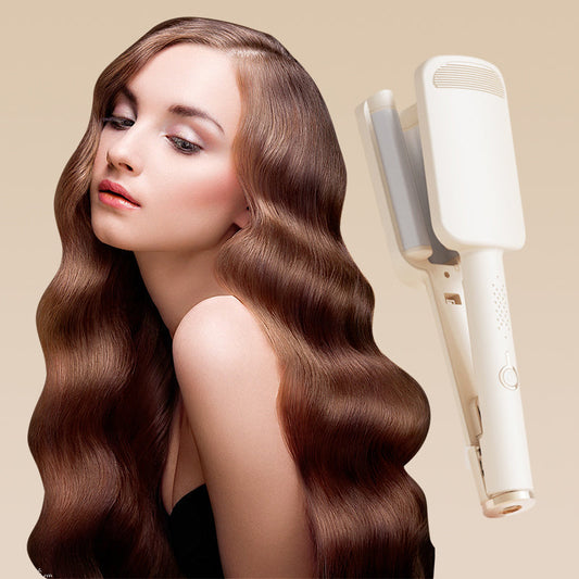 💇 LIMITED-TIME 50% OFF ✨ 32mm Wavy Hair Curler — Negative Ion, Adjustable Temp, Deep U-Barrel