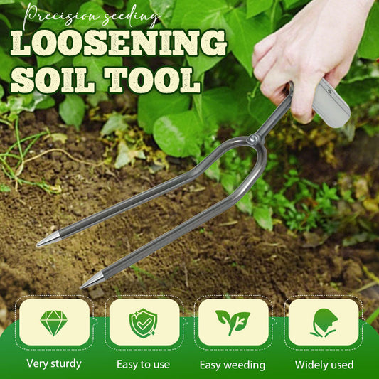 🎉 2026 Sale — Over 12,000 Sold! 🌱🔧 Stop bending over and pulling weeds by hand — this 2‑tooth weeder grips roots fast, breaks soil, and makes gardening easier. Small, sharp, and built to last. 🧑‍🌾
