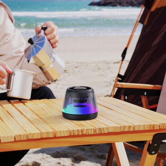 🔊 LIMITED-TIME 50% OFF 🌈 Magnetic Mini Bluetooth Speaker — RGB Light, Stereo Sound, Bluetooth 5.3