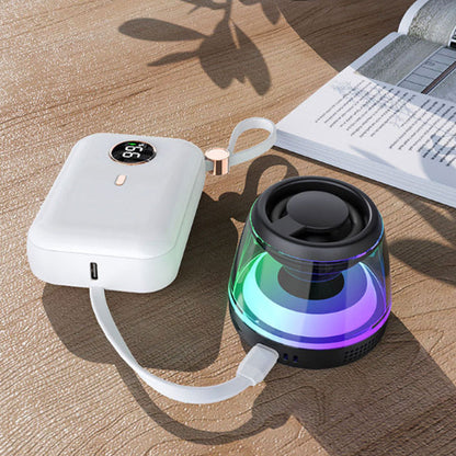 🔊 LIMITED-TIME 50% OFF 🌈 Magnetic Mini Bluetooth Speaker — RGB Light, Stereo Sound, Bluetooth 5.3