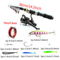 🎣 LIMITED-TIME 50% OFF 🧳 Complete Telescopic Fishing Kit — Rod, Reel, Lures & Bag