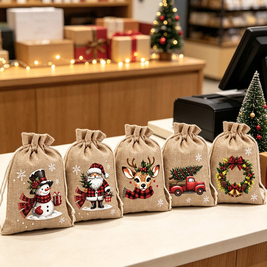 ✨ Holiday Early Bird — 50% OFF Xmas Gift Pouches!