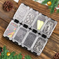 🎣 LIMITED-TIME 50% OFF 🧩 Freely Assemble Fishing Tackle Box — 4-Way Customizable Storage