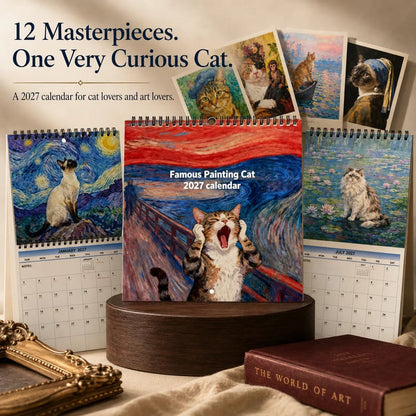 🐱 LIMITED-TIME 50% OFF 🗓️ 2027 Funny Cat Meme Calendar — Humor & Practical Planning All Year