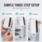 🐟 LIMITED-TIME 50% OFF 💨 Rechargeable Portable Oxygen Pump — Dual-Hole, Ultra-Quiet, 4800mAh