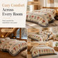 🧊 50% Off Now 🛏️ Double-Sided Sherpa Fleece Winter Comforter — Quilted & Anti-Clumping 🐑