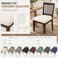 🪑 LIMITED-TIME 50% OFF ✨ Elastic Dining Chair Seat Cover — Snug-Fit, Stain-Resistant, Stylish