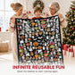 🎨 LIMITED-TIME 50% OFF 🧶 DIY Coloring Blanket — Soft Fleece, Creative Fun, Cozy Warmth