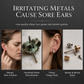 🖤 LIMITED-TIME 50% OFF! ✨ 1 Pair of Silver Tone Gothic Vine Pattern Round Stud Earrings – Mysterious, Hypoallergenic, Lightweight ✨