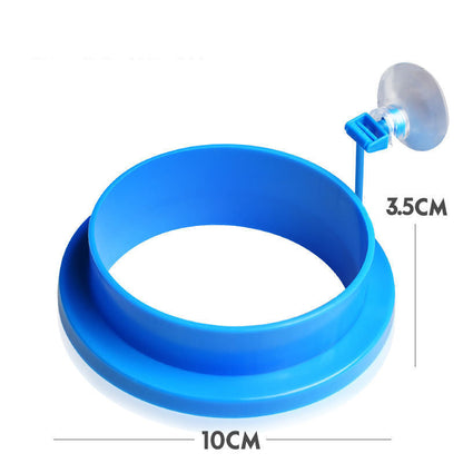 🐟 LIMITED-TIME BOGO 🎁 Floating Fish Feeding Ring — Suction Cup, Precision Feeding Zone