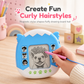 🎨 LIMITED-TIME 50% OFF ✨ Magnetic Bead Drawing Board — Mess-Free Stylus Play, Curly Hairstyle Design