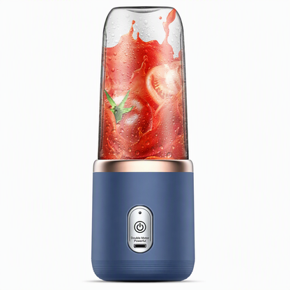 🥤 LIMITED-TIME 50% OFF ✨ Portable Rechargeable Juicer Cup — 6 Blades, 400ml, Fresh Smoothies On the Go