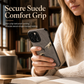📱 LIMITED-TIME 50% OFF ✨ Suede Phone Case — Creation of Adam Design, Secure Grip, Precision Camera Protection
