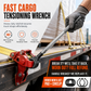🔥 HOT SALE 50% OFF 🧰  Dual Rotation Ratchet — Ultra-Fast Cargo Strap Winding