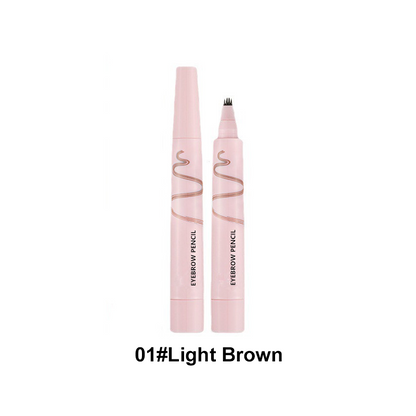 💄 LIMITED-TIME 50% OFF ✨ 4-Prong Eyebrow Pencil — Natural Hair-Like Strokes, Waterproof, 24H Wear