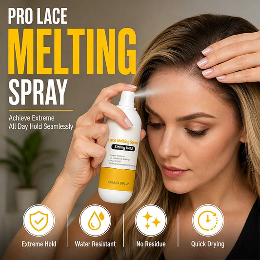 💇‍♀️ LIMITED-TIME 50% OFF ✨ Lace Melting Spray — 24H Extreme Hold, Scalp Comfort, Humidity Resistant