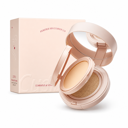 💄 LIMITED-TIME 50% OFF ✨ 2-in-1 Air Cushion BB Cream & Pressed Powder — Flawless Base Made Simple