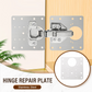 🔧 LIMITED-TIME 50% OFF 🚪 Stainless Steel Hinge Repair Plate — Fix Loose Cabinet Doors Fast, No Replacement