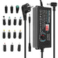 🔌 LIMITED-TIME 50% OFF ✨ Adjustable 3V–24V Universal Power Adapter — 3A, Digital Display, Multi-Tip