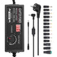 🔌 LIMITED-TIME 50% OFF ✨ Adjustable 3V–24V Universal Power Adapter — 3A, Digital Display, Multi-Tip