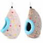 🐦 LIMITED-TIME 50% OFF 🥚 Hanging Cotton Bird Nest Hammock — Egg-Shaped, Double-Layer Fleece, Warm Winter Hideout
