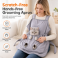 🐱 LIMITED-TIME 50% OFF 🥻 Pet Cuddling Apron — Leg Holes, Scratch-Resistant, Hands-Free Grooming