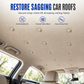 🚗 LIMITED-TIME 50% OFF 🔧 Car Headliner Repair Kit — Fix Sagging Roof Fabric, Snap Buttons & Rivets