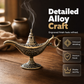 🪔 LIMITED-TIME 50% OFF ✨ Retro Aladdin Magic Lamp Incense Burner — Vintage Aroma Diffuser, Alloy