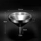 ⚡ LIMITED-TIME 50% OFF! Stainless Steel Filter Funnel – Kitchen & Lab Multi-Use ✨