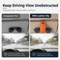 🕶️ LIMITED-TIME 50% OFF 🚗 Car Sunglasses Holder — Magnetic Leather Clip, Ticket Card Mount