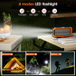 🔋 LIMITED-TIME 50% OFF ☀️ Solar Power Bank — Built-In Cables, Flashlight, 20000mAh