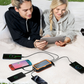 🔋 LIMITED-TIME 50% OFF ☀️ Solar Power Bank — Built-In Cables, Flashlight, 20000mAh